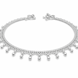 Silver Payal for Women – Traditional & Stylish Anklet